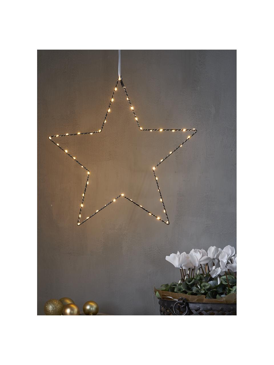 Dekoracja świetlna LED Mira, Stelaż: metal, Czarny, Ø 45 cm