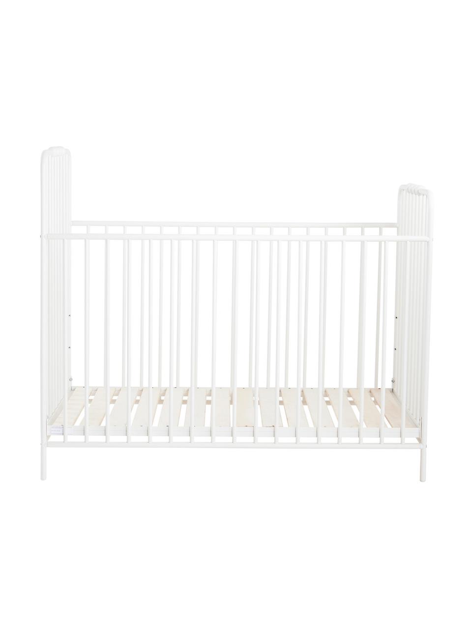 Cuna Bexley, Estructura: metal con pintura en polv, Blanco, 60 x 120 cm