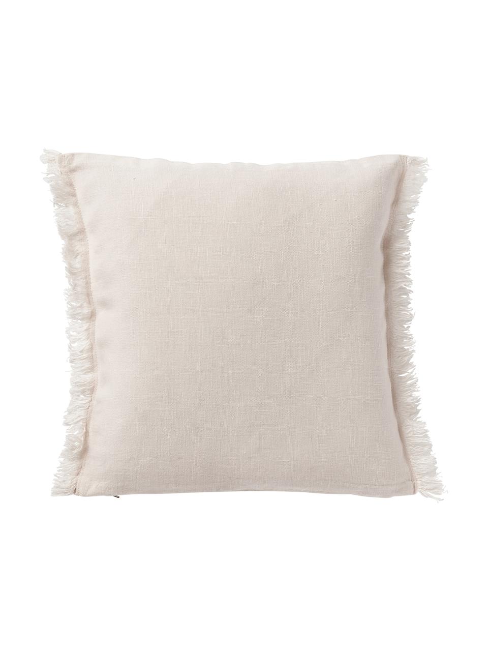 Housse de coussin lin beige Luana | WestwingNow