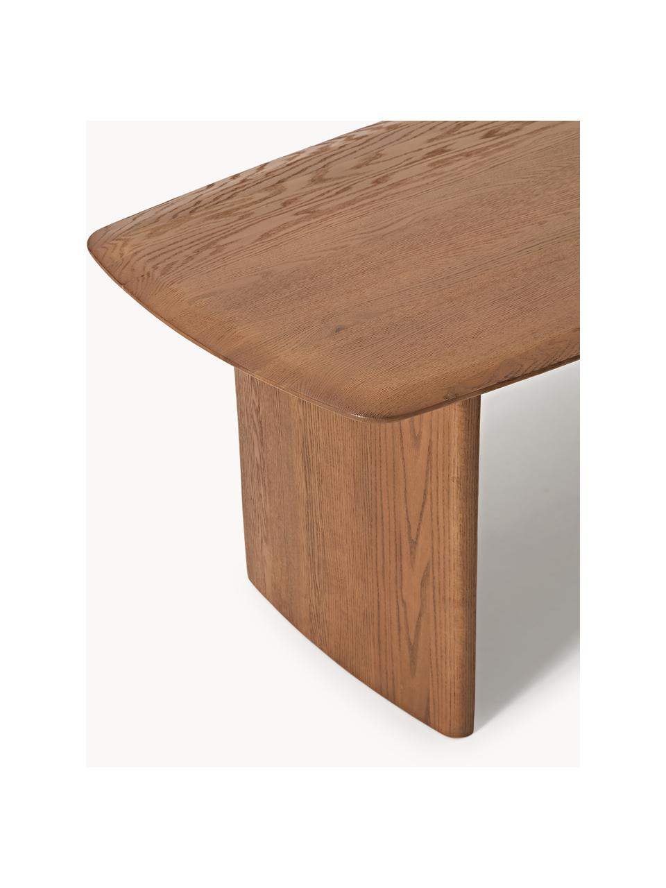 Table en chêne Chandler, Bois de chêne massif

Ce produit est fabriqué à partir de bois certifié FSC® issu d'une exploitation durable, Chêne, larg. 185 x prof. 90 cm