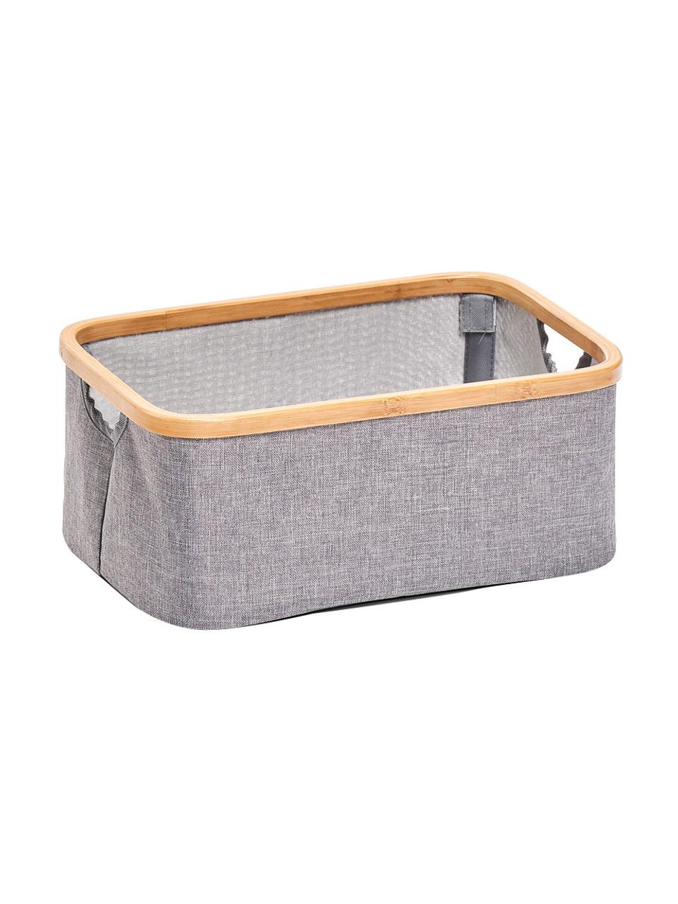 Panier de rangement Appa, Gris, beige, larg. 30 x haut. 16 cm