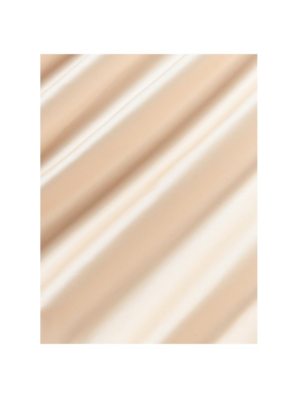 Baumwollsatin-Kopfkissenbezug Premium, Webart: Satin Fadendichte 500 TC,, Peach, B 40 x L 80 cm