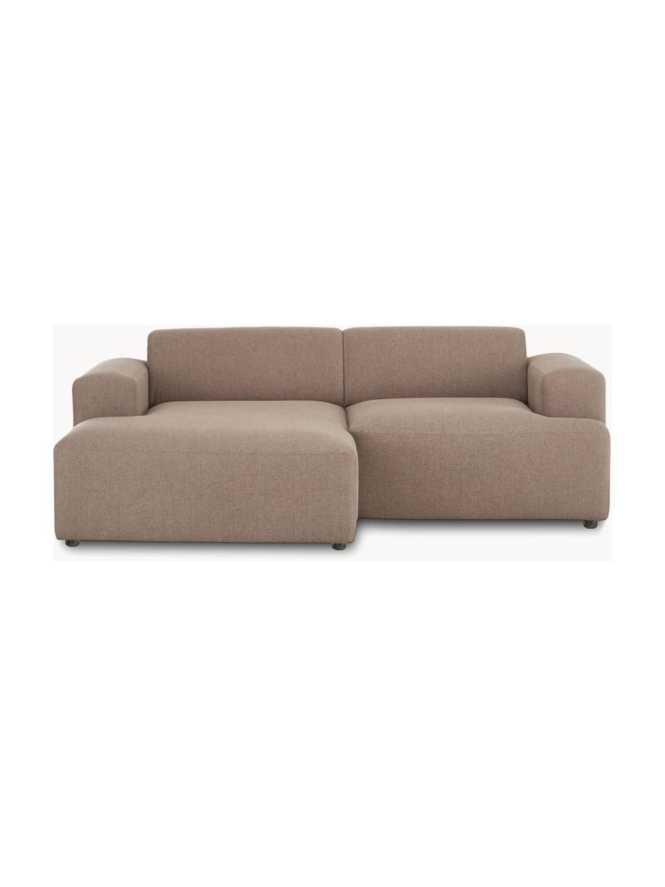 Sofá rinconera Melva (3 plazas), Tapizado: 100% poliéster Alta resis, Estructura: madera de pino maciza, ce, Patas: plástico, Tejido turrón, An 239 x F 143 cm, chaise longue derecha