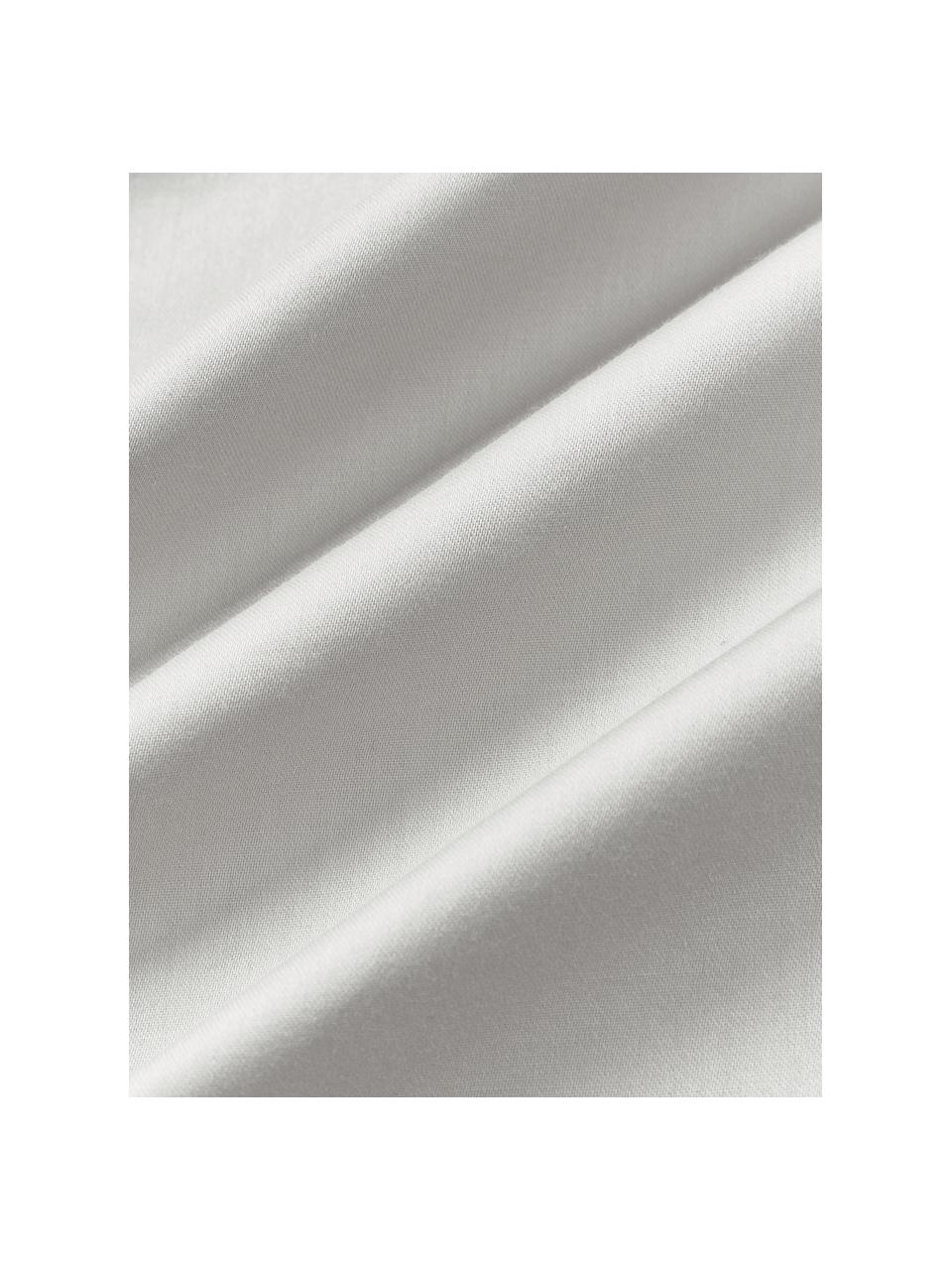 Obliečka na paplón z bavlneného saténu Comfort, Svetlosivá, Š 200 x D 200 cm