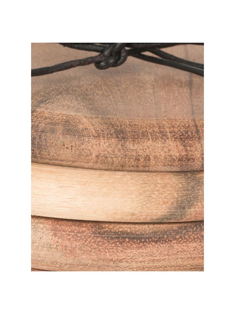Súprava podložiek z akáciového dreva Amelia, 4 diely, Akáciové drevo