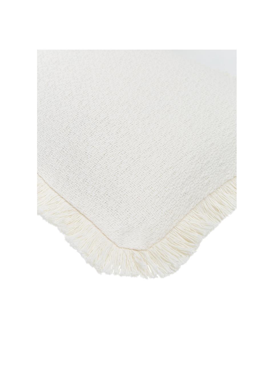 Poszewka na poduszkę Lorel, 100% bawełna, Biały, S 30 x D 50 cm