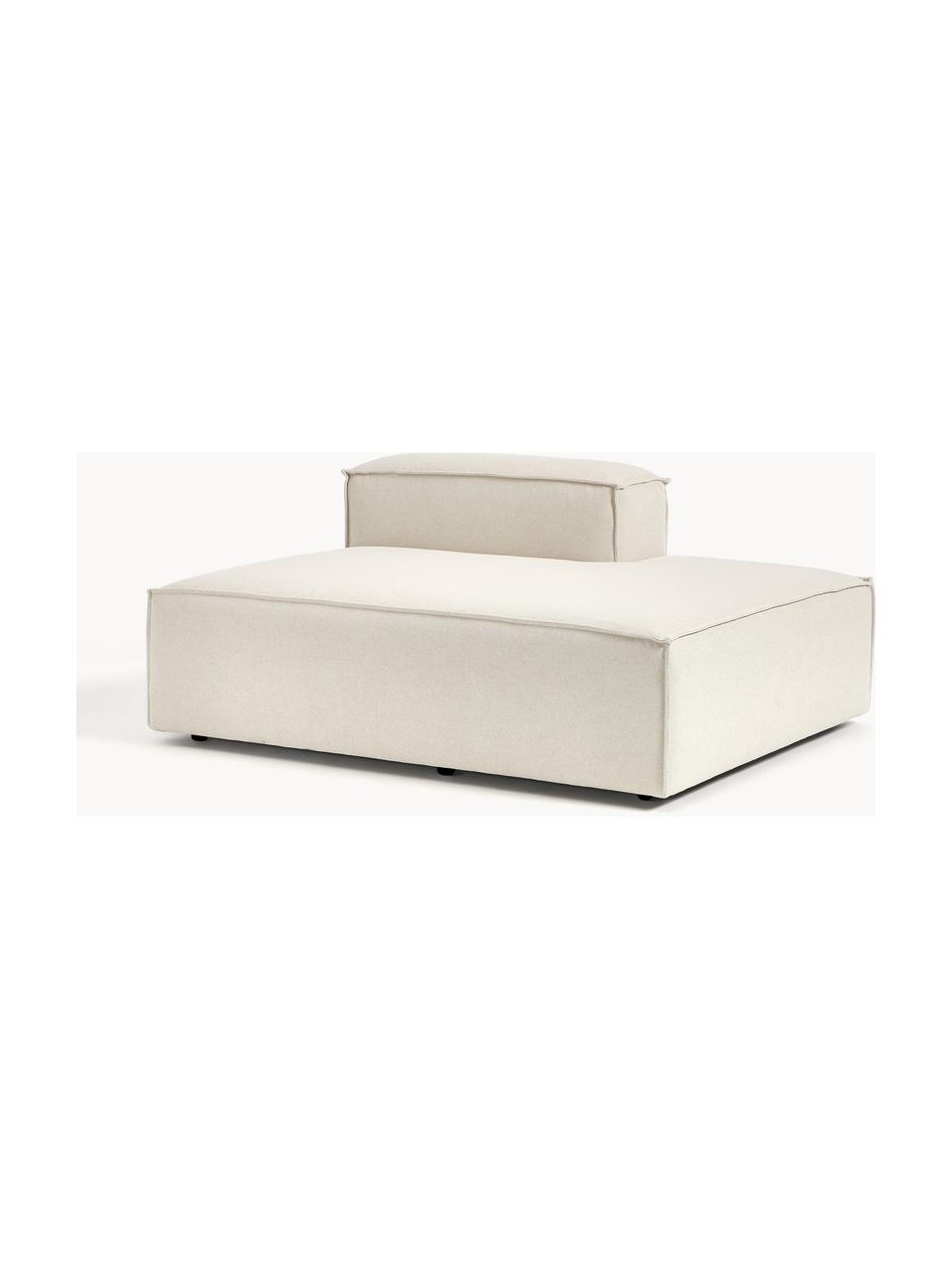 Diván modular Lennon, Tapizado: 100% poliéster Alta resis, Estructura: madera contrachapada de p, Patas: plástico Este producto es, Tejido Off White, An 150 x F 123 cm, respaldo izquierdo