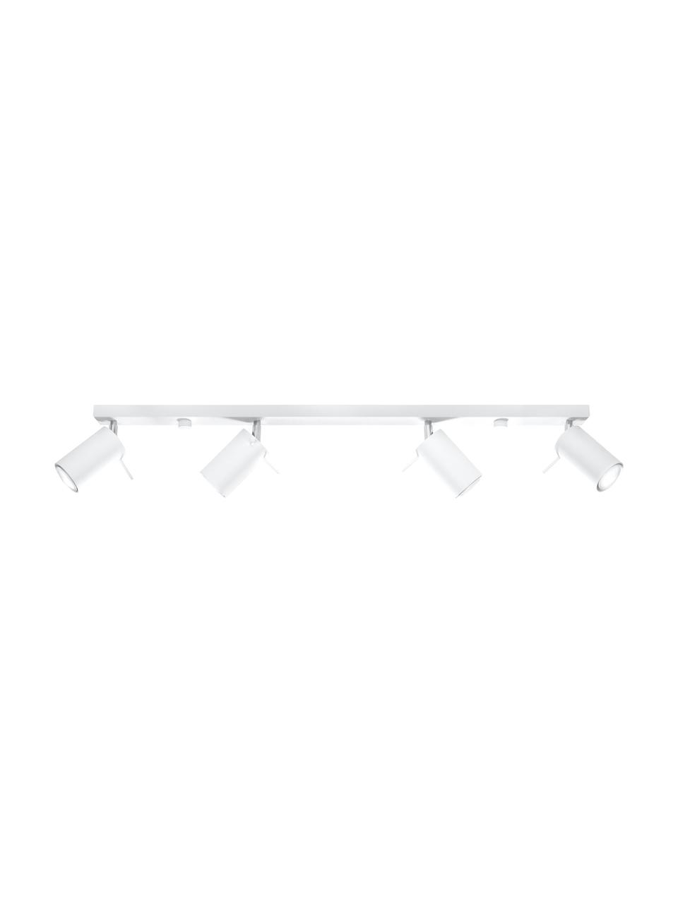Spot plafond Etna, Blanc, larg. 81 x haut. 16 cm