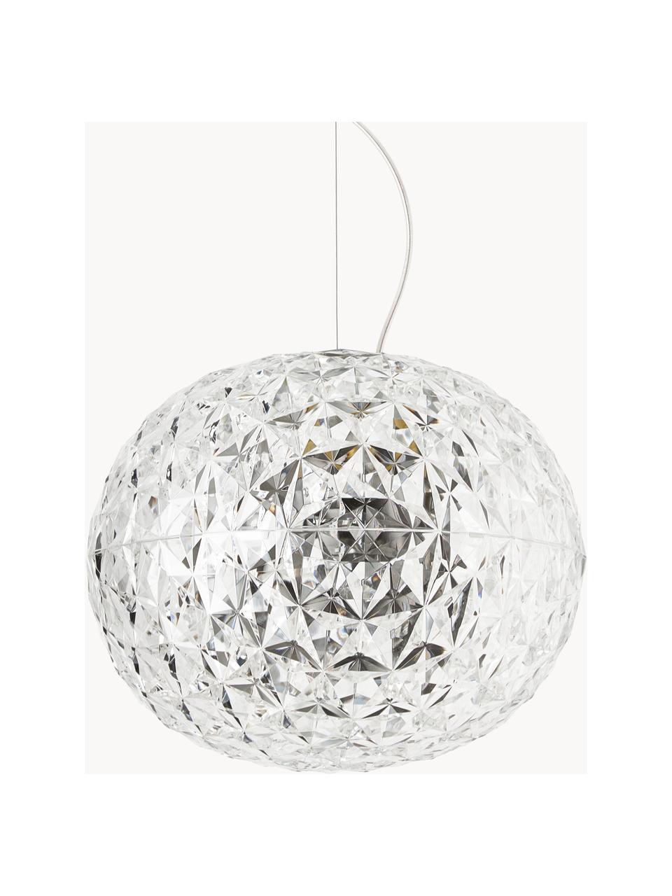 Suspension LED avec disque tamiseur Planet, Transparent, Ø 31 x haut. 27 cm