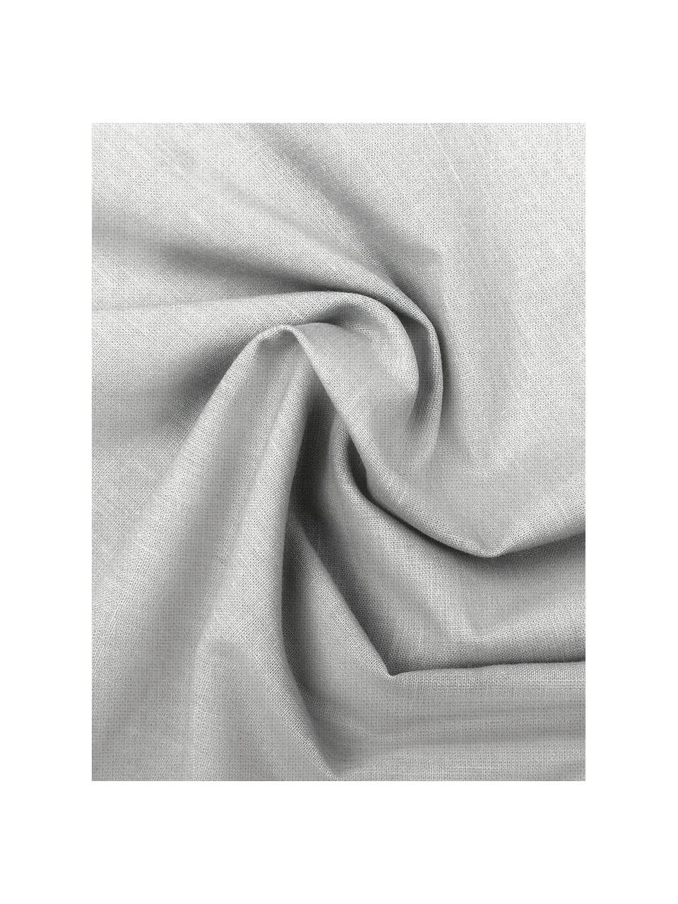 Bavlnená obliečka na vankúš s efektom "softwash" Arlene, 2 ks, Bledosivá-béžová