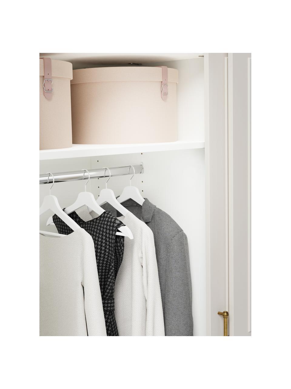 Modulaire schuifdeurkast Charlotte, 200 cm breed, diverse varianten, Beige, Basis interieur, B 200 x H 200 cm