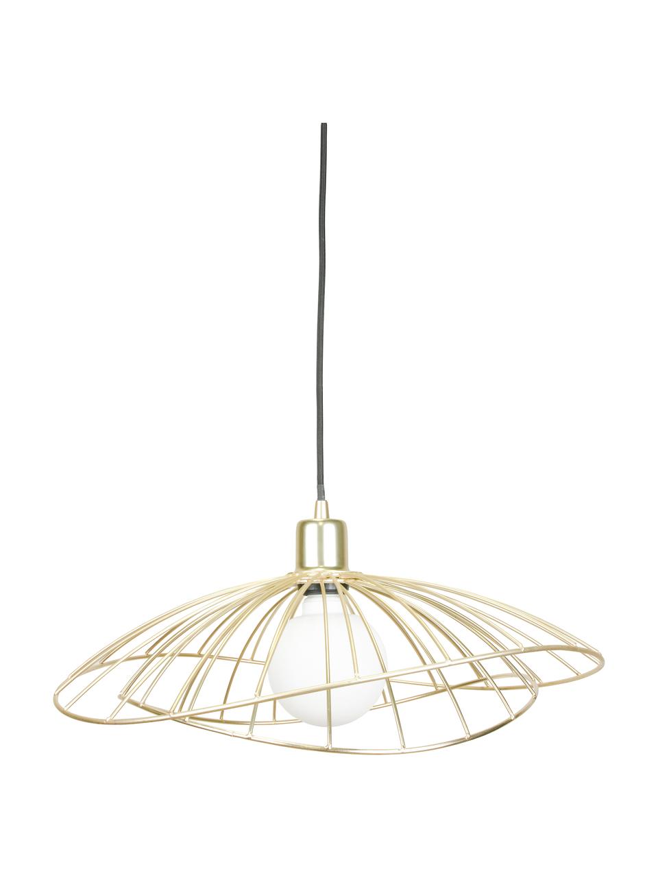 Designové závěsné svítidlo Ray, Matná mosazná, Ø 45 cm, V 24 cm
