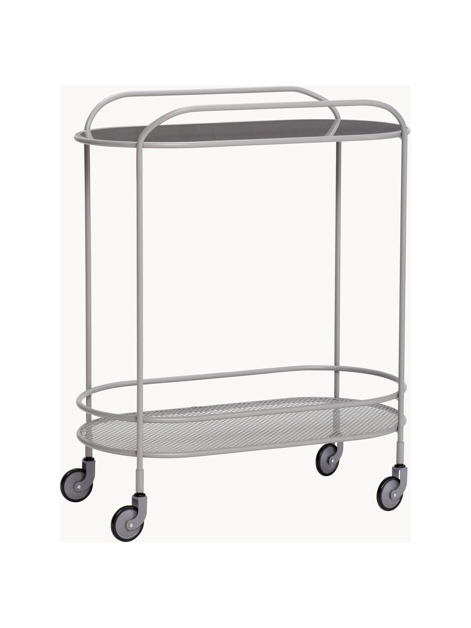 Carrello da portata Reflect, Metallo rivestito, Argentato, Larg. 71 x Alt. 86 cm