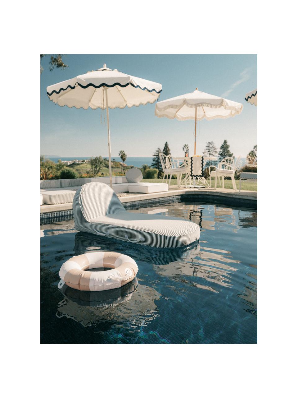 Ciambella rotonda da nuoto Classic, Plastica, Rosa antico, bianco, Ø 60 x Alt. 15 cm