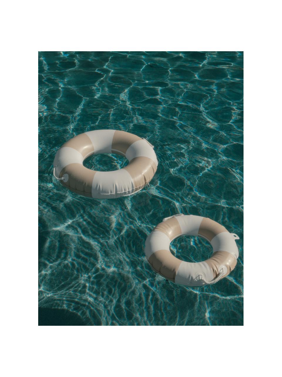 Ciambella rotonda da nuoto Classic, Plastica, Rosa antico, bianco, Ø 60 x Alt. 15 cm