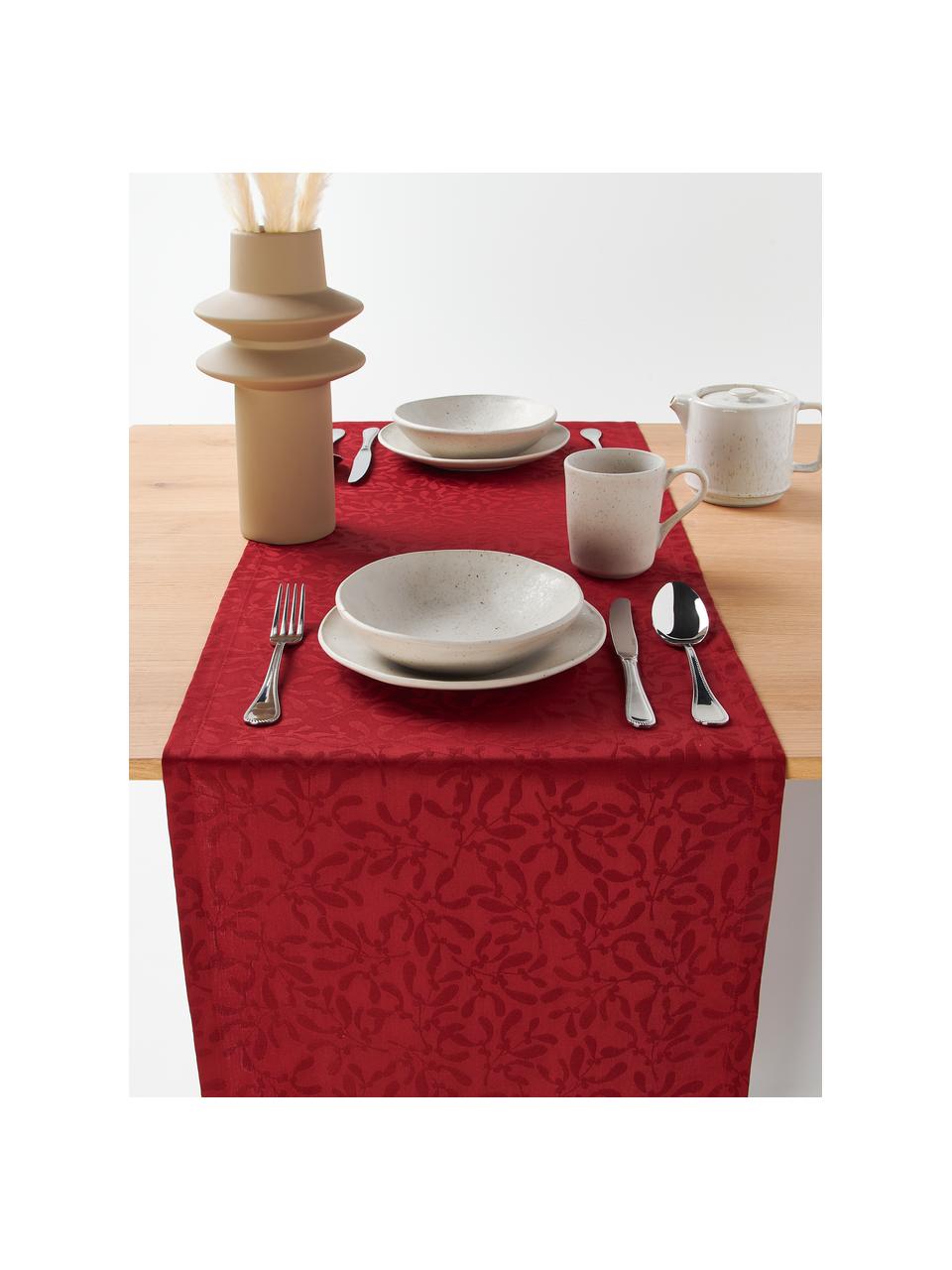 Chemin de table avec motif hivernal Hollyn, 100 % coton

Le matériau est certifié STANDARD 100 OEKO-TEX®, 2534CIT, CITEVE, Rouge, larg. 40 x long. 150 cm