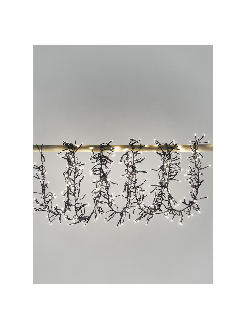 LED lichtslinger Belek, warmwit, Kunststof, Zwart, L 800 cm