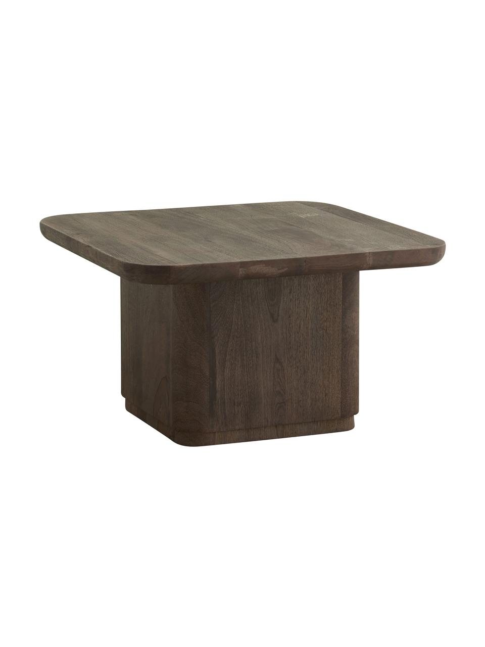 Table basse bois de manguier Toke, Bois de manguier, enduit, Bois de manguier, enduit, larg. 70 x haut. 40 cm