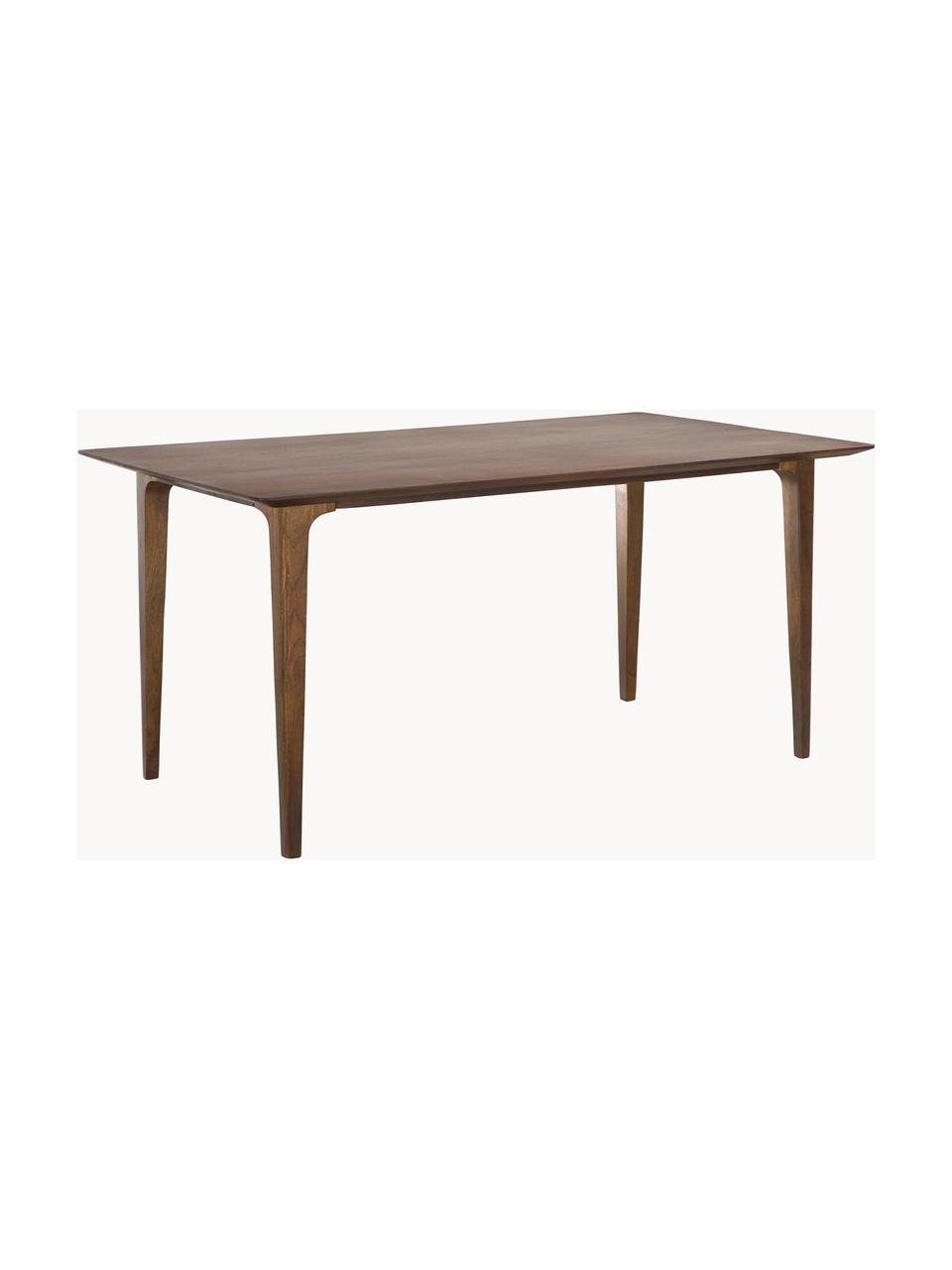 Table en manguier massif Archie, tailles variées, Bois de manguier massif, laqué

Ce produit est fabriqué à partir de bois certifié FSC® issu d'une exploitation durable, Manguier, larg. 160 x prof. 90 cm