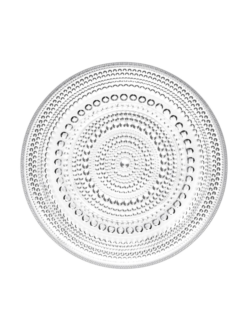 Plato de pan Kastehelmi, Vidrio, Transparente, Ø 17 cm