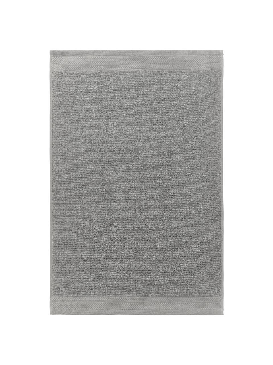 Tappeto bagno antiscivolo in cotone organico Premium, 100% cotone organico certificato GOTS (da GCL International, GCL-300517).
Qualità pesante, 600 g/m², Grigio scuro, Larg. 50 x Lung. 70 cm