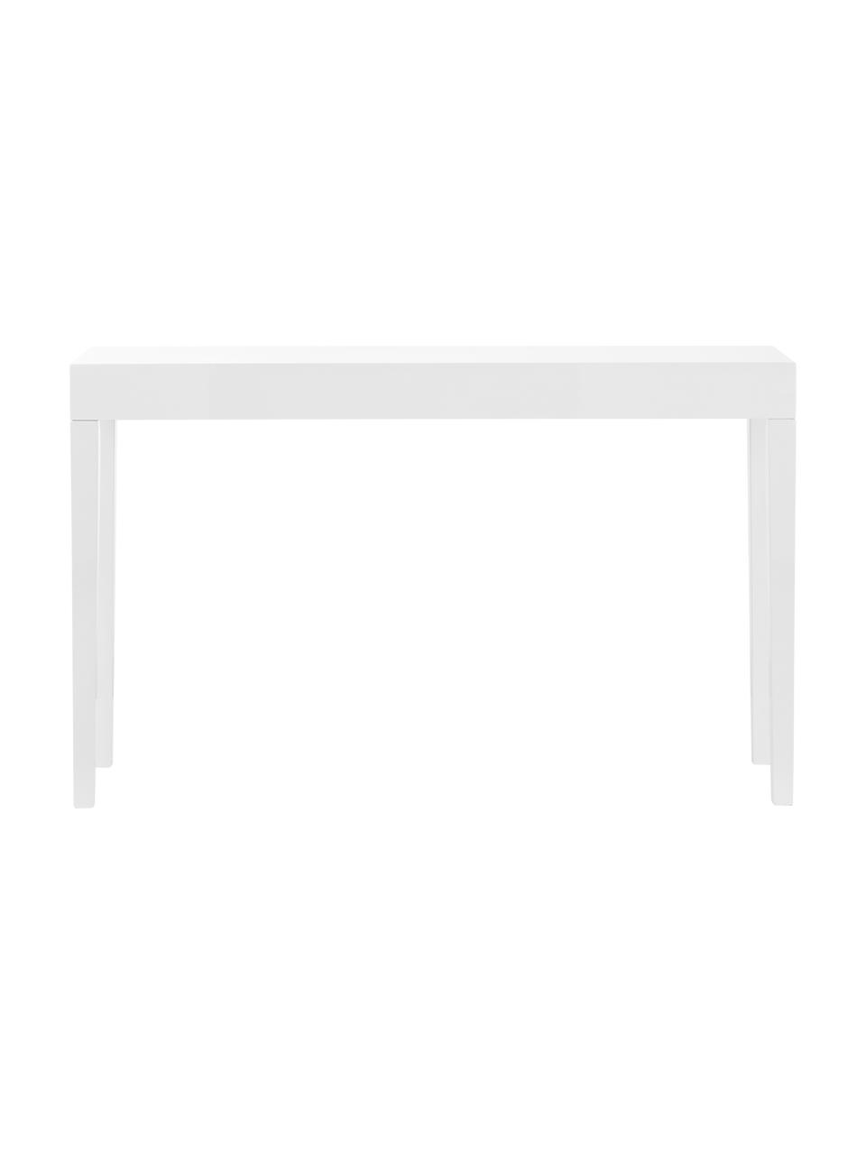 Ručně vyrobený konzolový stolek Kayson, Bílá