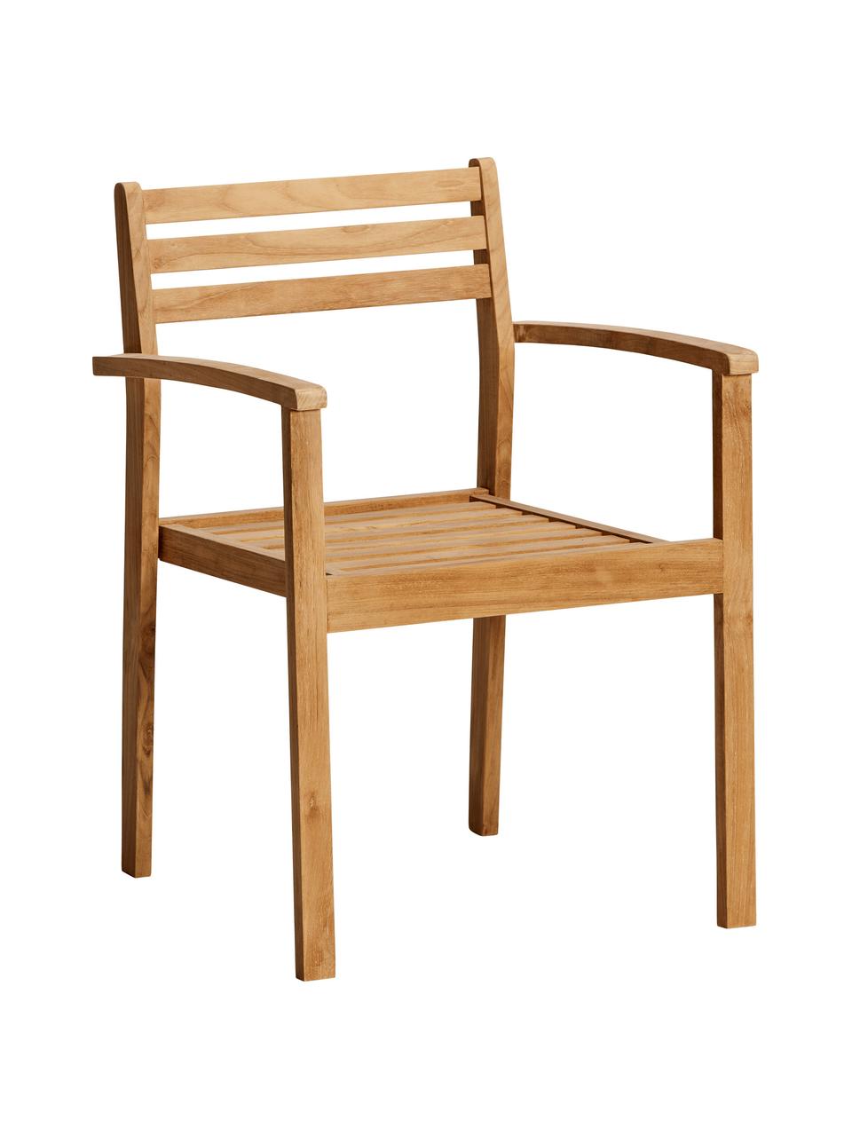 Tuinstoel Oxford van teakhout, Teakhout, Teakhout, B 56 x D 53 cm