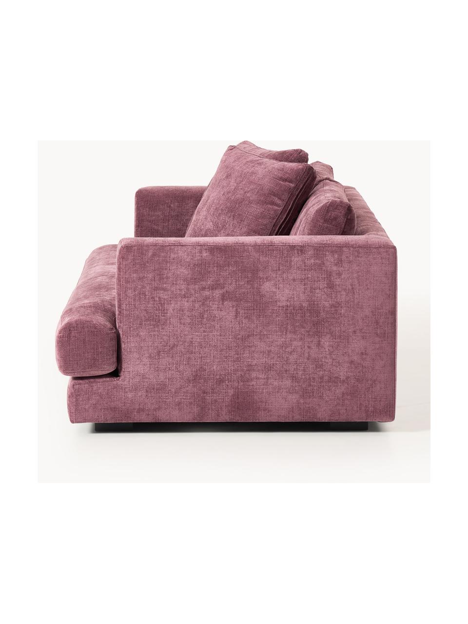 Sofa Tribeca (2-Sitzer), Bezug: 100 % Polyester Der strap, Gestell: Buchenholz, Kiefernholz, , Webstoff Aubergine, B 185 x T 104 cm