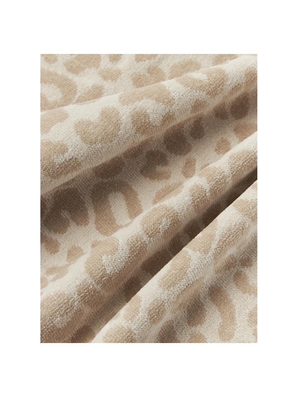 Handtuch Leo, in verschiedenen Größen, Cremeweiß, Beige, Handtuch, B 50 x L 100 cm, 2 Stück