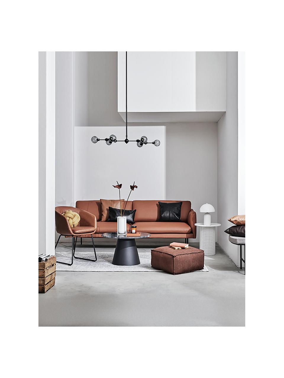 Grande suspension Aurelia, Gris, noir, larg. 110 x haut. 60 cm
