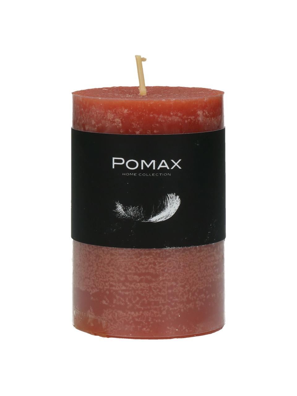 Petit pilier rouge Arda, 80 % cire de paraffine, 20 % cire de carnauba, Terre cuite, Ø 5 x haut. 8 cm