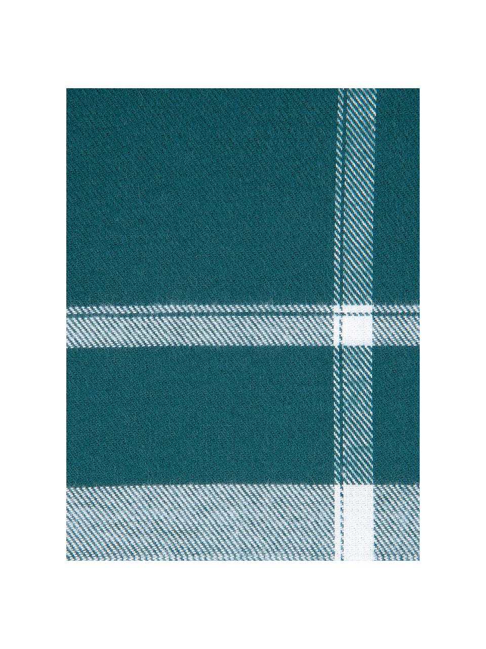 Flanell-Kissenbezüge Rolf, kariert, 2 Stück, Webart: Flanell Flanell ist ein k, Grün, 40 x 80 cm