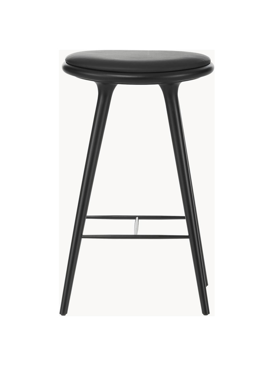 Tabouret de bar High Stool, Noir, h 74 cm