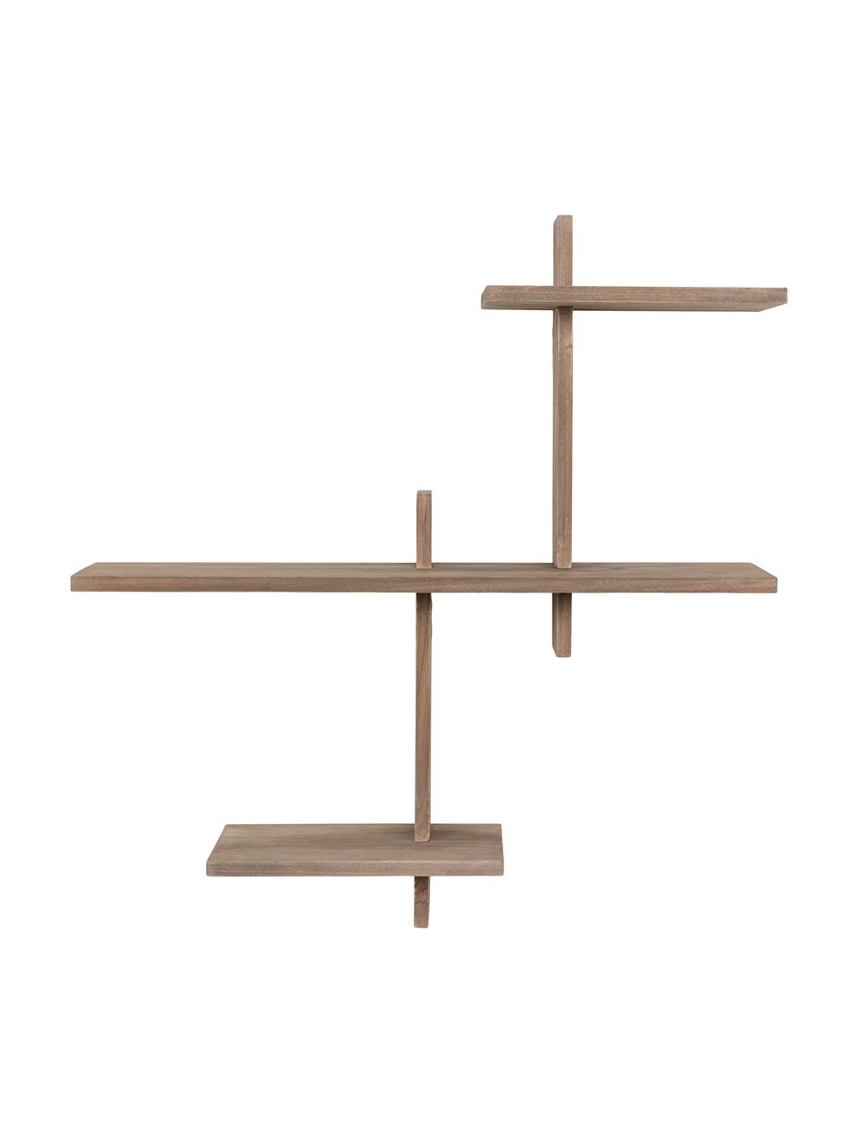 Estante de pared de madera de pino Gavi, Madera de pino, Madera de pino, An 53 x Al 56 cm