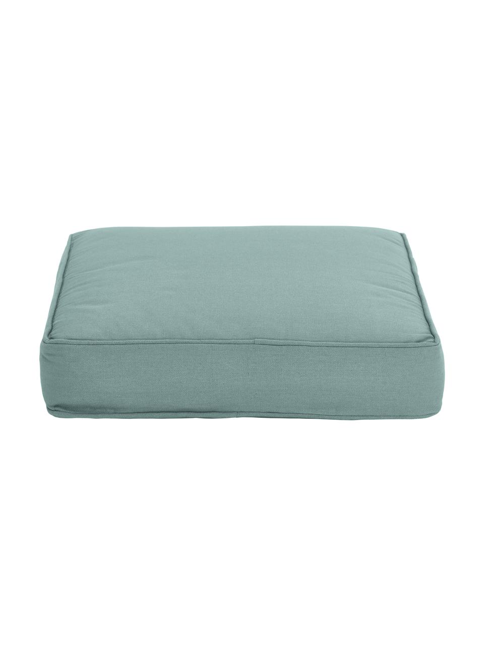 Cuscino sedia alto Zoey 2 pz, Rivestimento: 100% cotone, Verde salvia, Larg. 40 x Lung. 40 cm