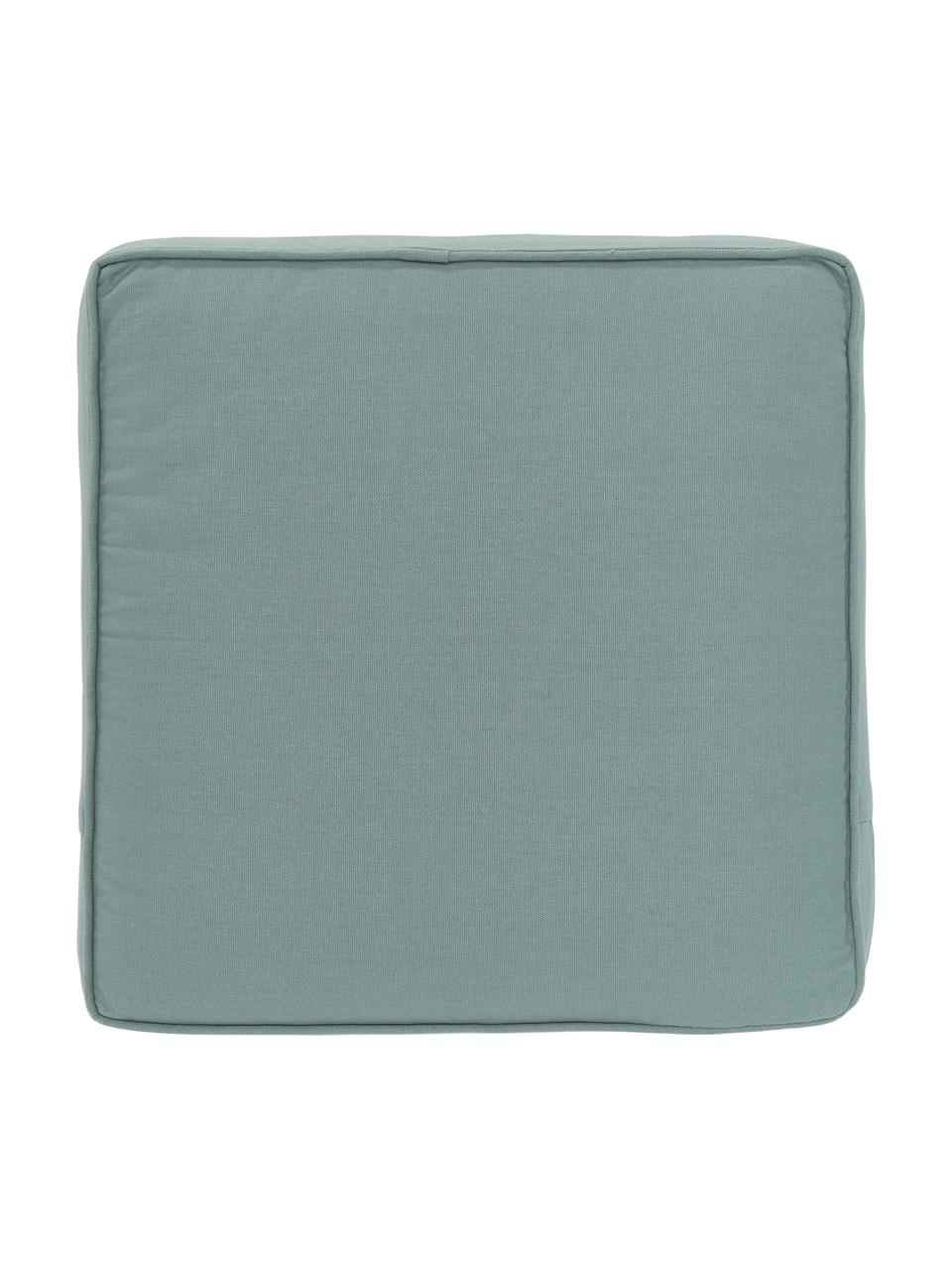Cuscino sedia alto Zoey 2 pz, Rivestimento: 100% cotone, Verde salvia, Larg. 40 x Lung. 40 cm