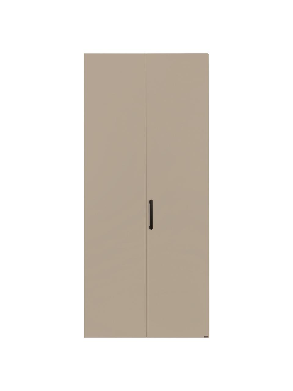 Draaideurkast Madison 2 deuren, inclusief montageservice, Frame: panelen op houtbasis, gel, Zandkleurig, B 102 x H 230 cm