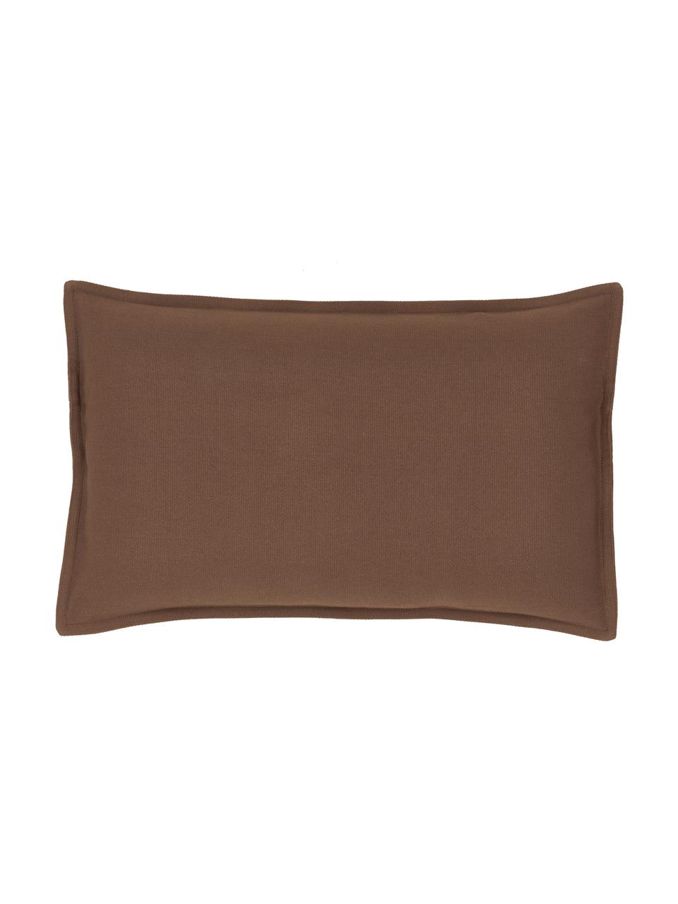 Poszewka na poduszkę z bawełny  Mads, 100% bawełna, Brązowy, S 30 x D 50 cm