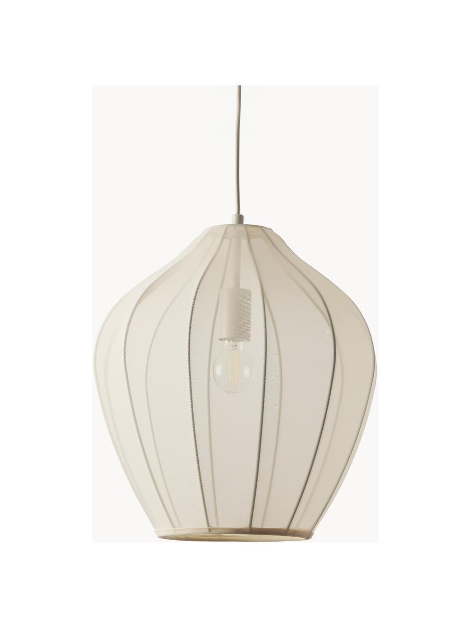 Suspension en tulle Beau, Beige clair, Ø 40 x haut. 42 cm