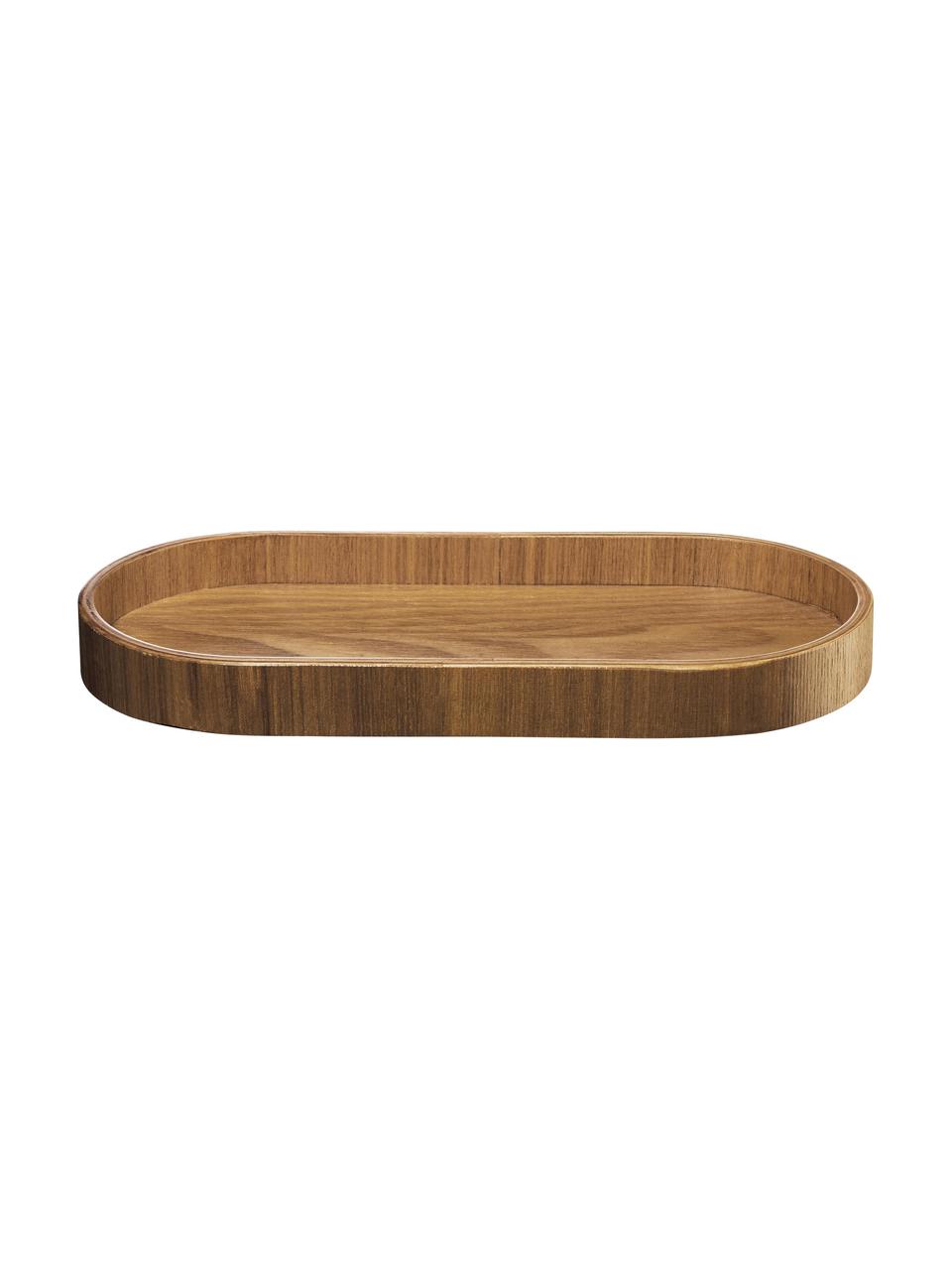 Servírovací talíř z vrby Wood, různé velikosti, Vrbové dřevo, Tmavé dřevo, D 23 cm, Š 11 cm