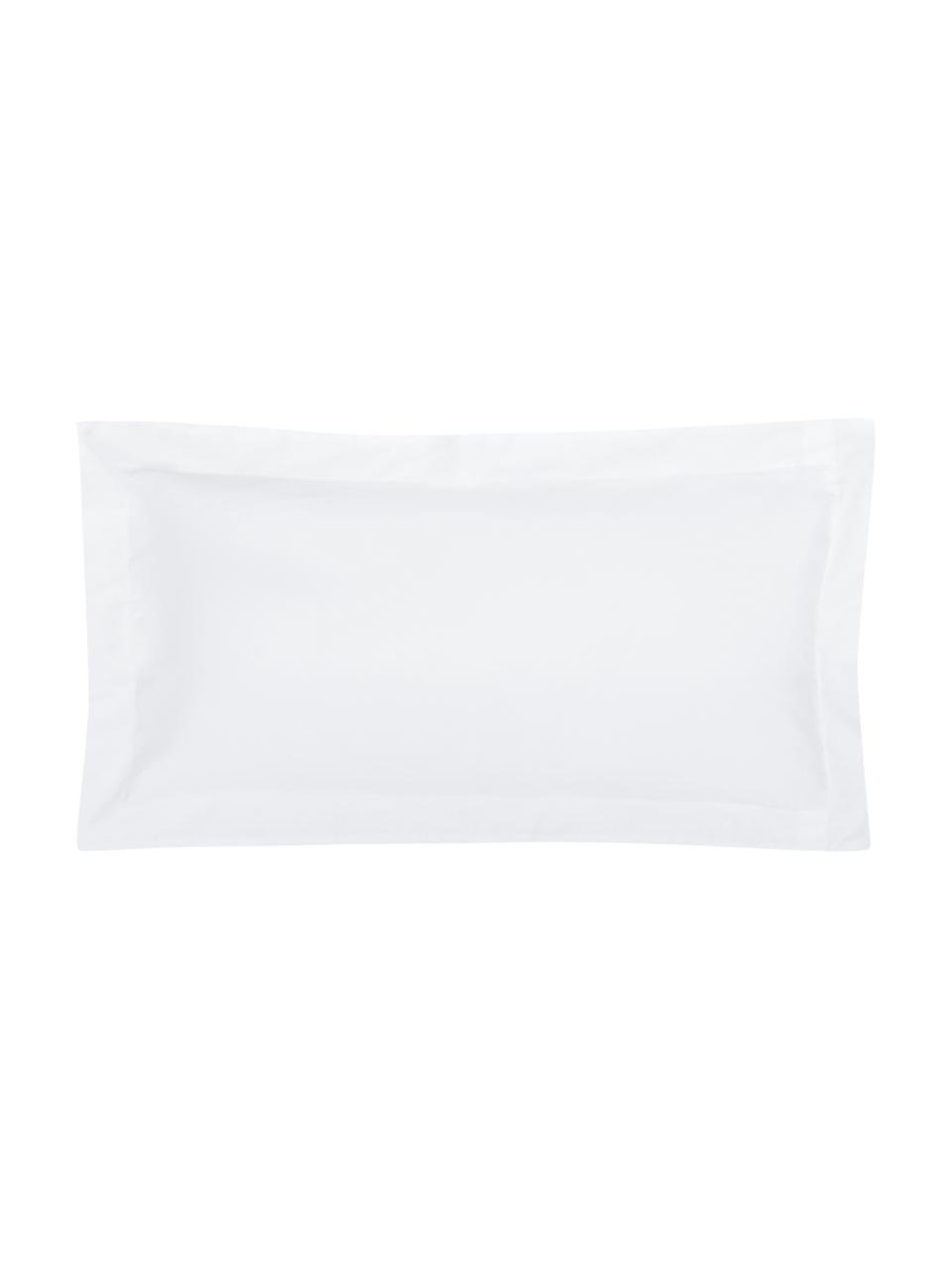 Funda de almohada de satén Premium, 50 x 85 cm, Blanco, An 50 x L 85 cm