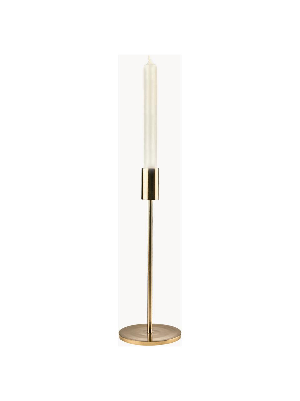 Kerzenhalter Highlight, Aluminium, beschichtet, Goldfarben, Ø 11 x H 29 cm