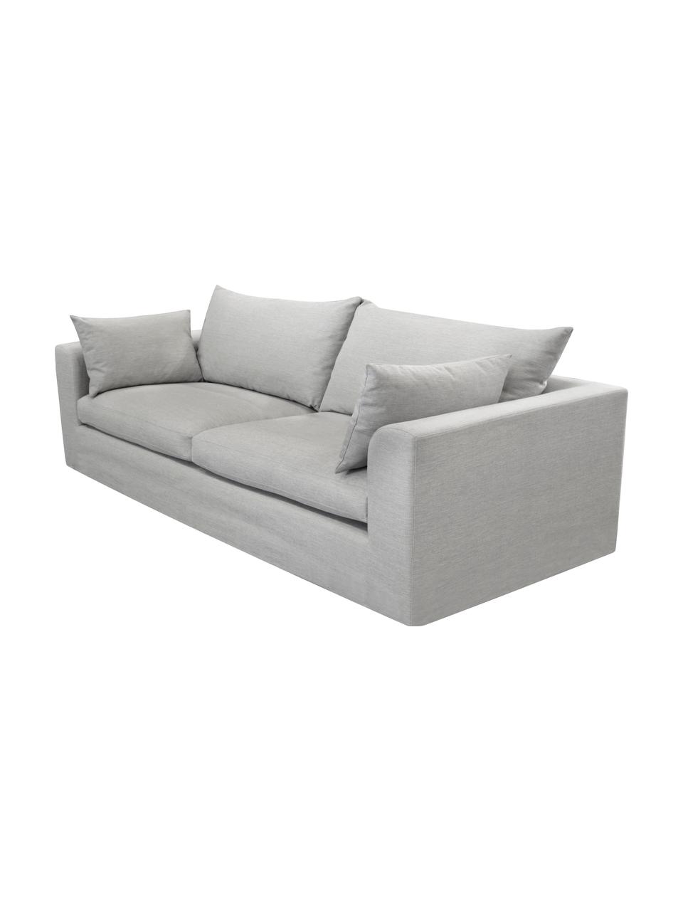 Sofa Zach (3-Sitzer) in Taupe, Bezug: Polypropylen Der hochwert, Webstoff Taupe, B 224 x T 90 cm