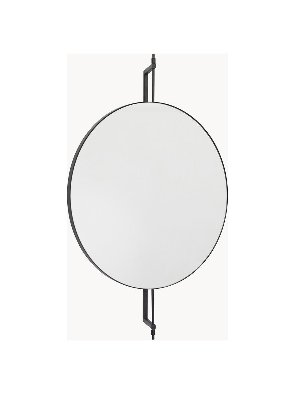 Miroir mural ovale Spejle, Noir, Ø 60 x haut. 91 cm