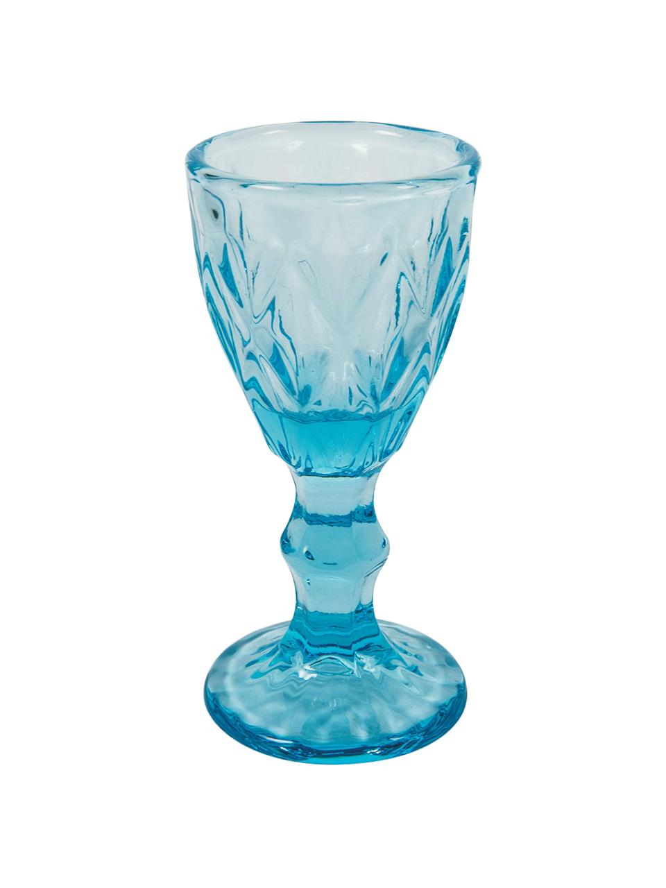 Vasos de chupito Prisma, 6 uds., Vidrio, Multicolor, Ø 5x Al 11 cm