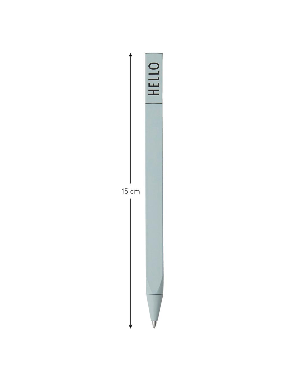Długopis Twist, 2 szt., Zielony, D 15 cm