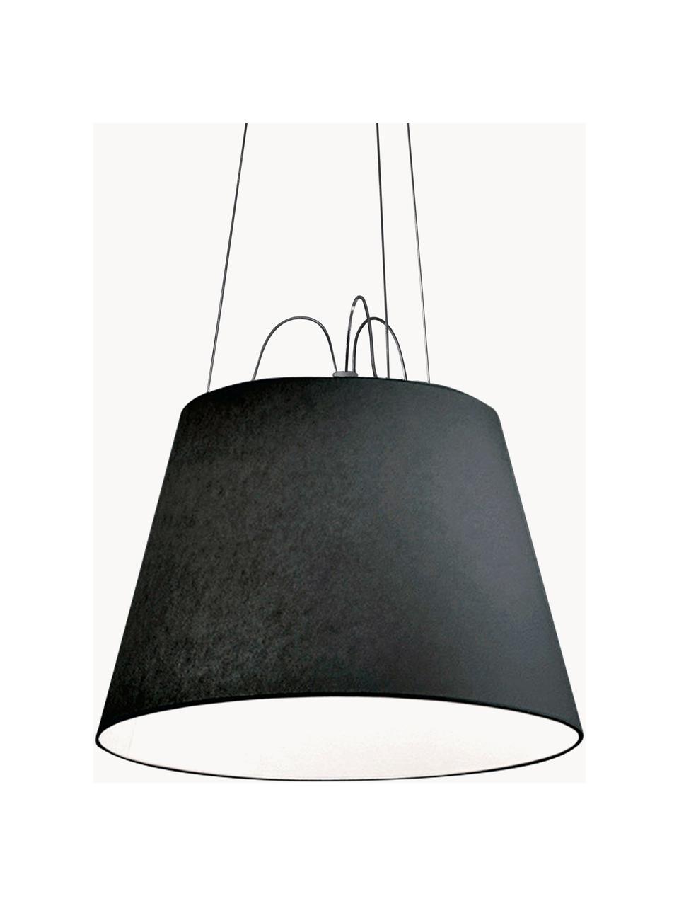 Lampa wisząca Tolomeo Mega, Czarny, Ø 42 x W 29 cm