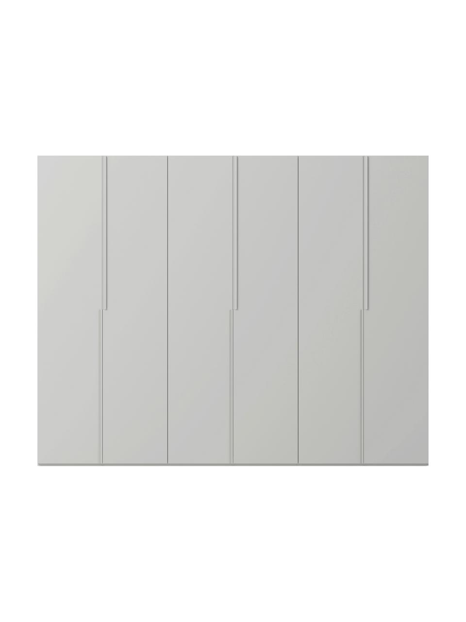 Armoire modulaire à portes battantes Leon, larg. 300 cm, plusieurs variantes, Gris clair, Basic Interior, larg. 300 x haut. 200 cm