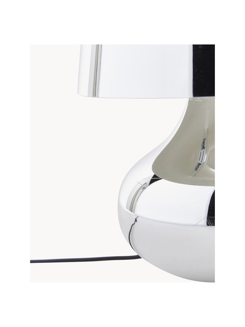 Lampe à poser LED mobile Cindy, Argenté, Ø 24 x haut. 42 cm