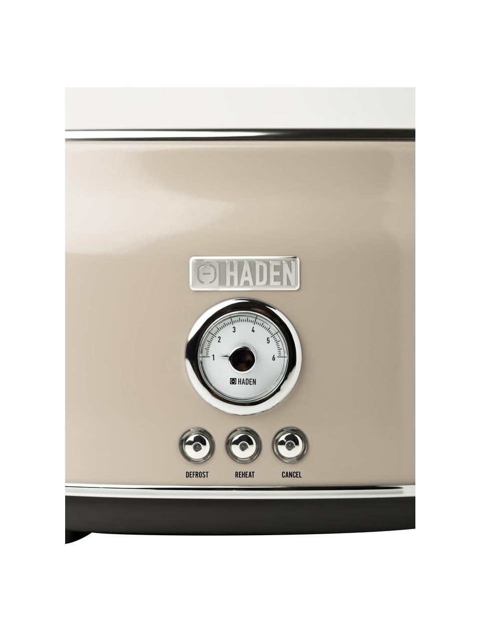Toaster Dorset, Edelstahl, beschichtet, Beige, Silberfarben, B 32 x H 19 cm